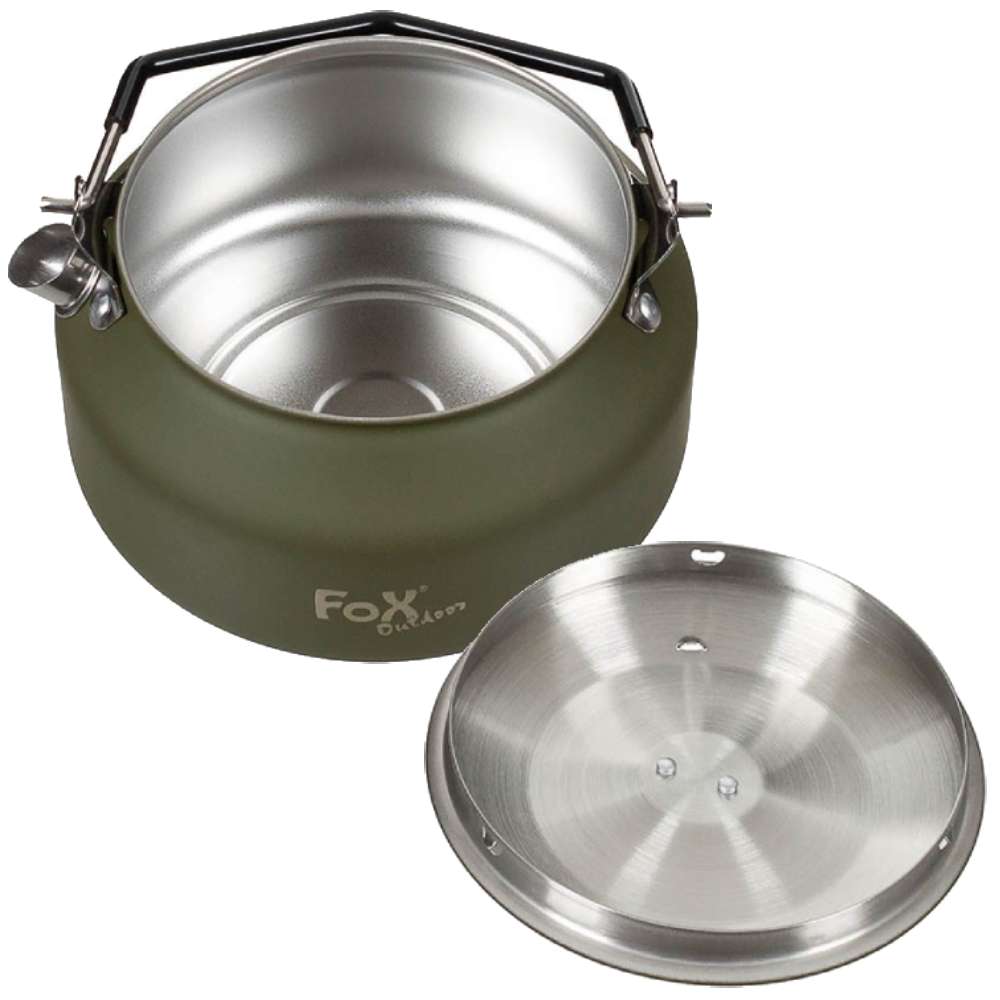 Czajnik Turystyczny Stalowy 1,0L MFH Olive