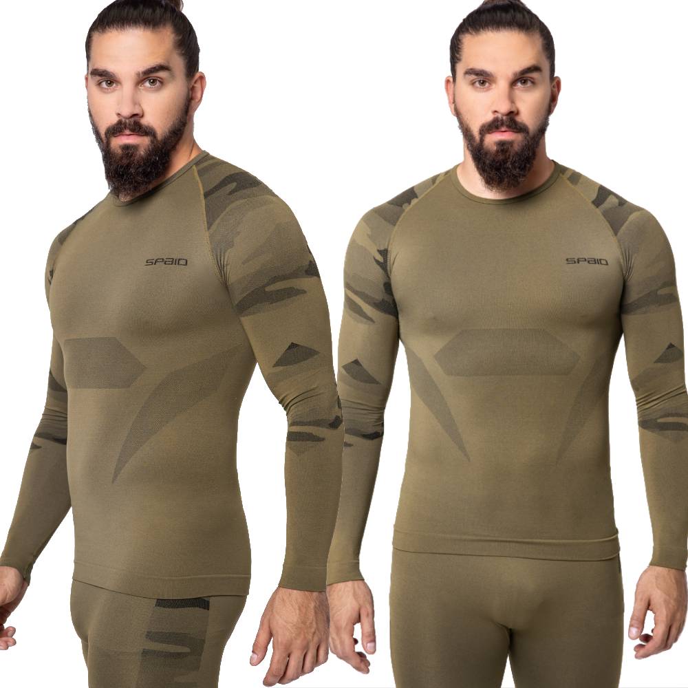 Koszulka Spaio Tactical Męska Forest Green