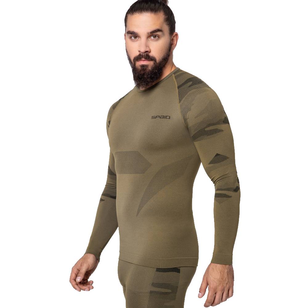 Koszulka Spaio Tactical Męska Forest Green