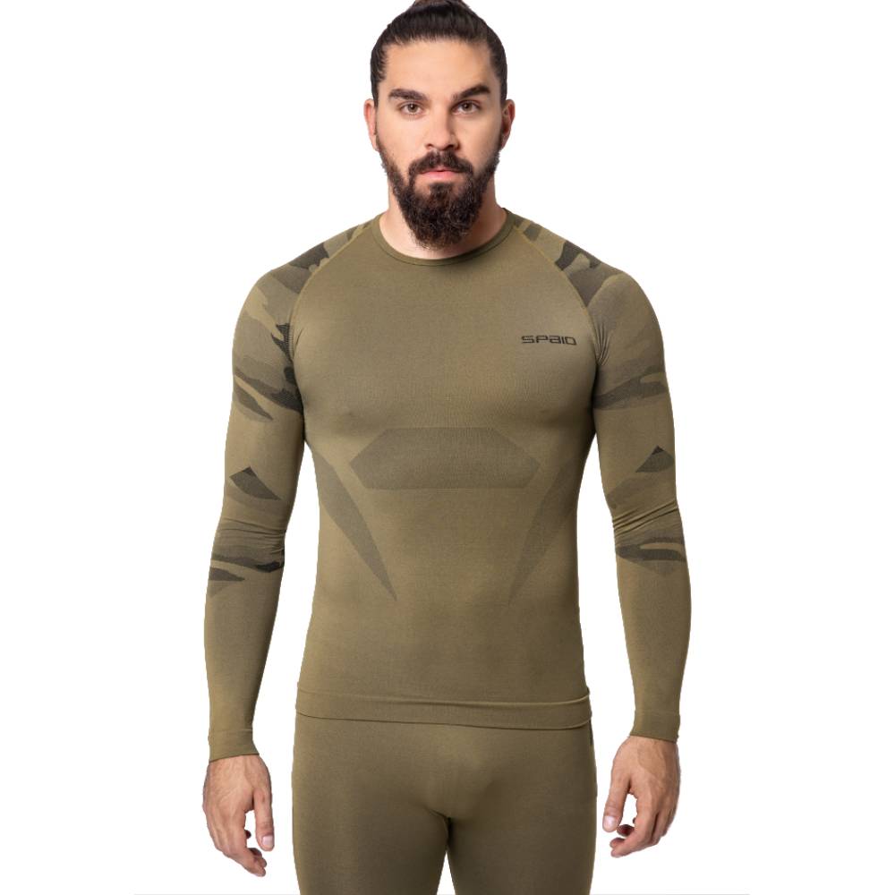 Koszulka Spaio Tactical Męska Forest Green