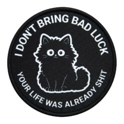 Naszywka Morale Patch Bad Luck Cat