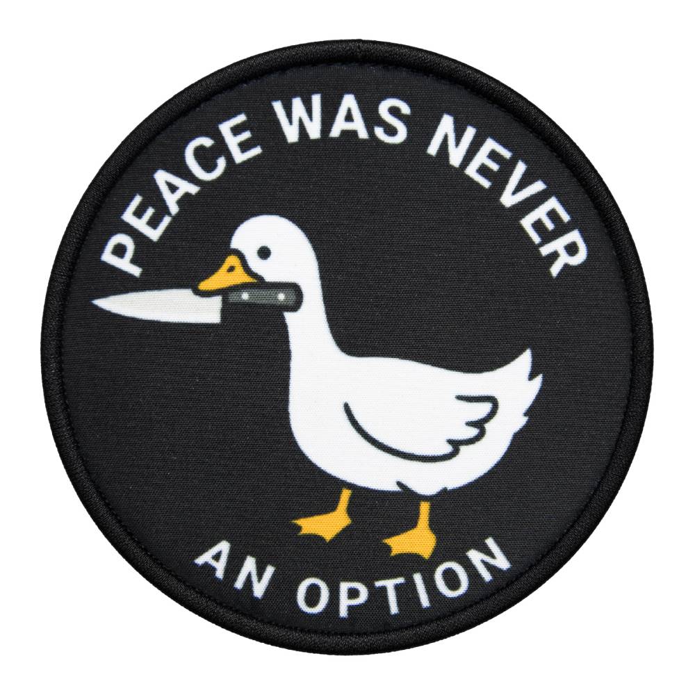 Naszywka Morale Patch Peace Was Never An Option