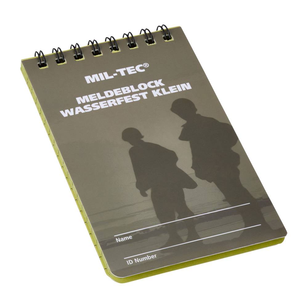 Notatnik Notes Wodoodporny Mil-tec 150x100mm Olive