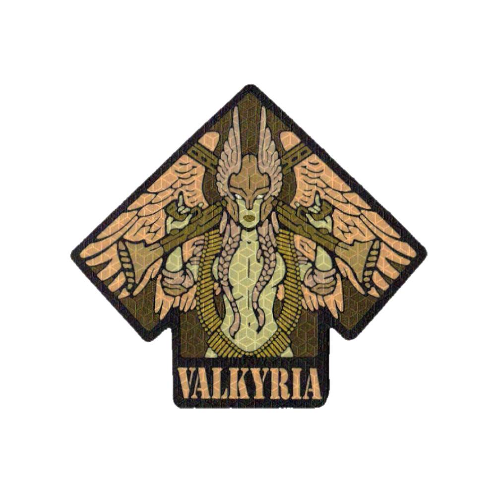Plakietka MG Operator Valkyria 90x50mm Cube