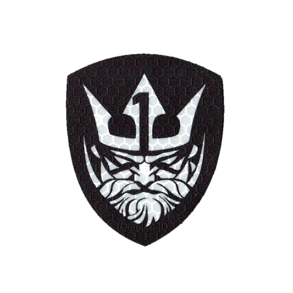 Plakietka MOH NEPTUNE BLK 55x70mm Plaster