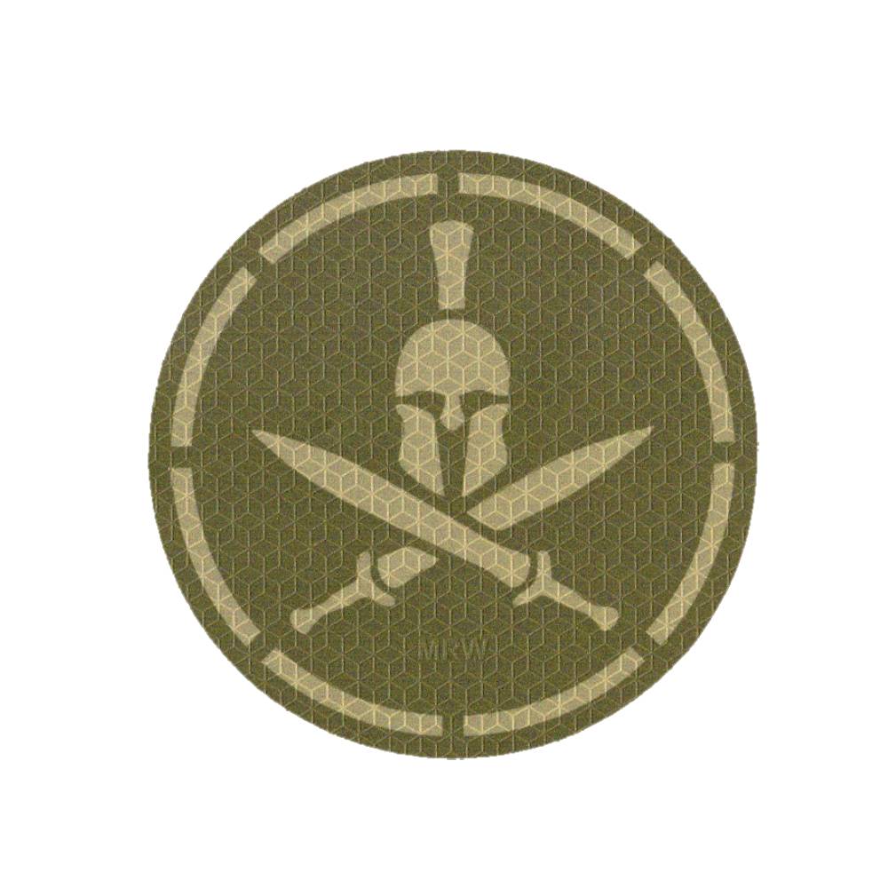 Plakietka Spartan MSM CIR 80mm Cube