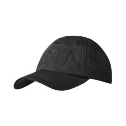 Czapka z Daszkiem Helikon-Tex PolyCotton Rip-Stop Velcro Black