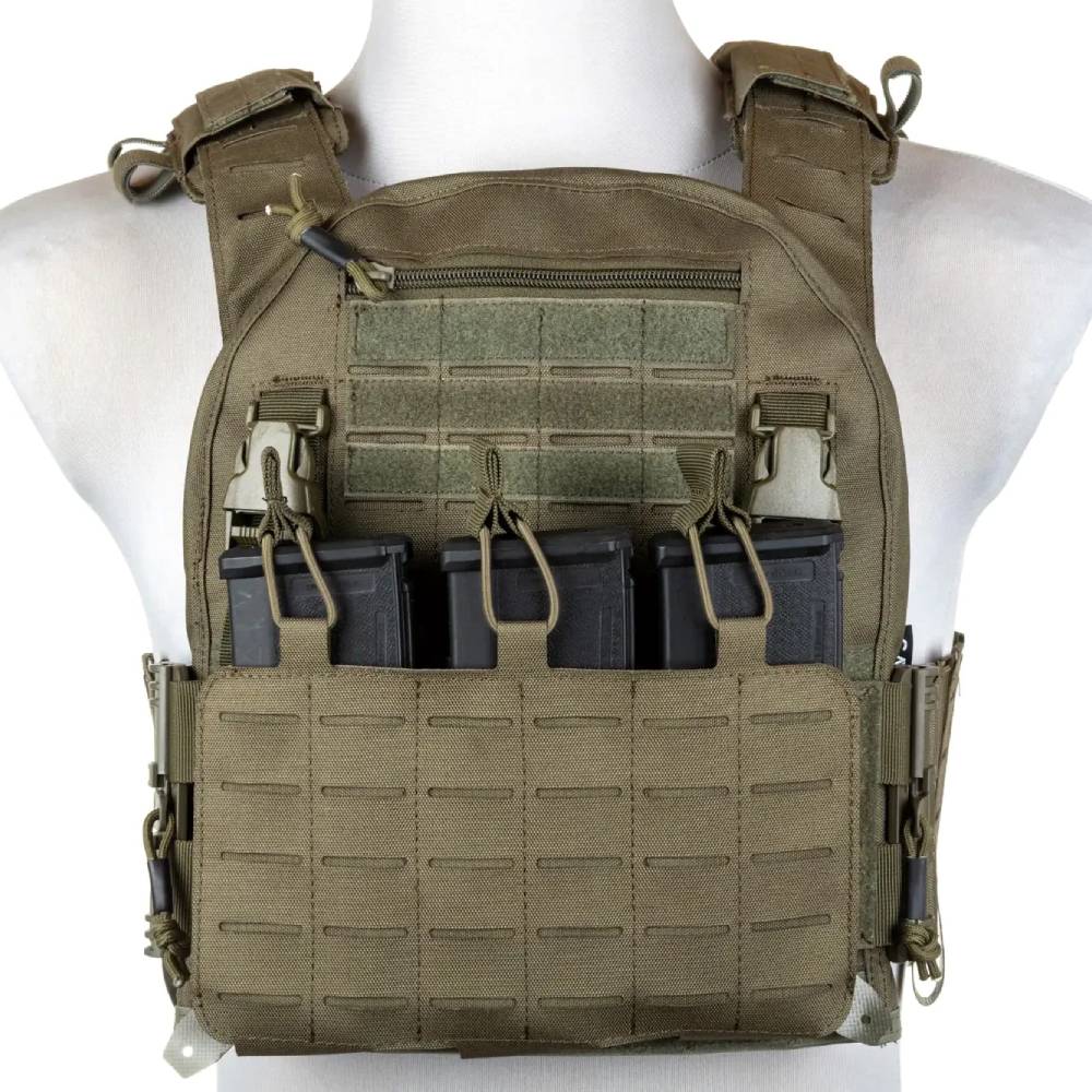 Kamizelka Taktyczna Specna Arms QR II Plate Carrier Black MOLLE Olive