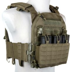 Kamizelka Taktyczna Specna Arms QR II Plate Carrier Black MOLLE Olive