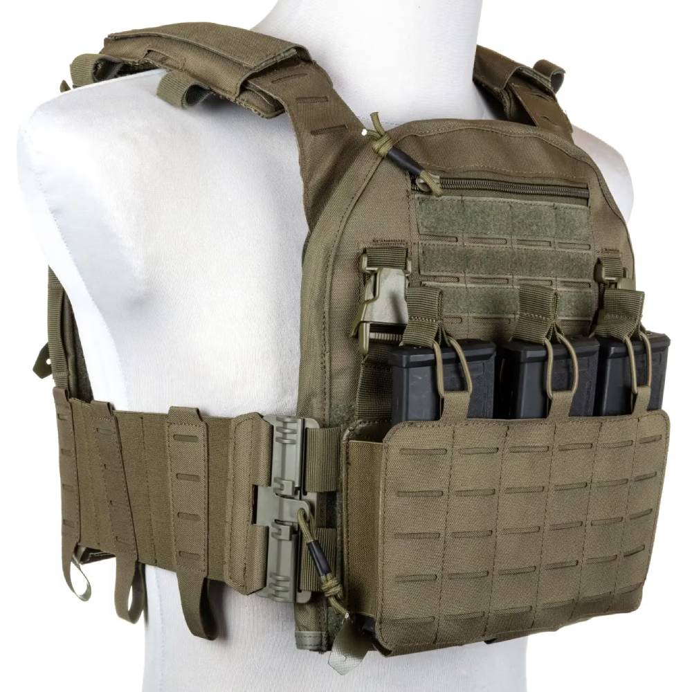 Kamizelka Taktyczna Specna Arms QR II Plate Carrier Black MOLLE Olive
