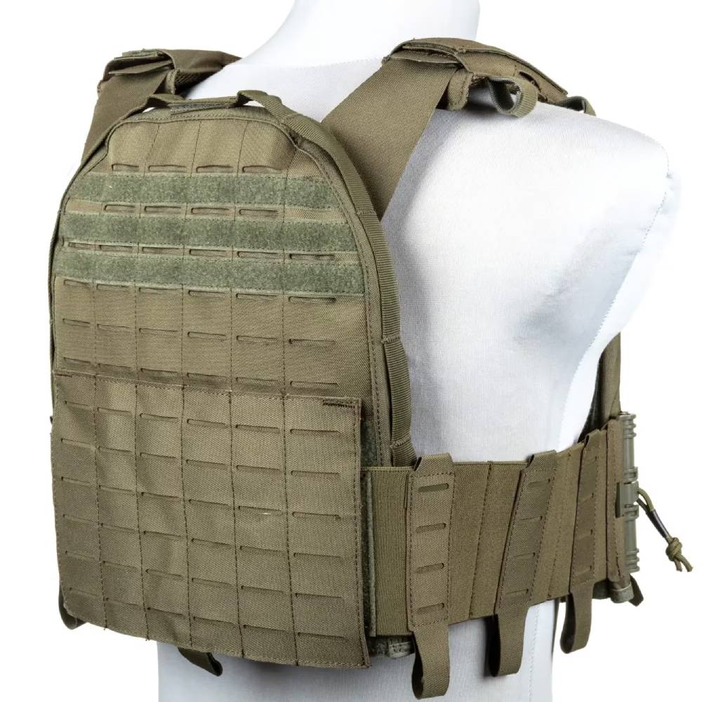Kamizelka Taktyczna Specna Arms QR II Plate Carrier Black MOLLE Olive
