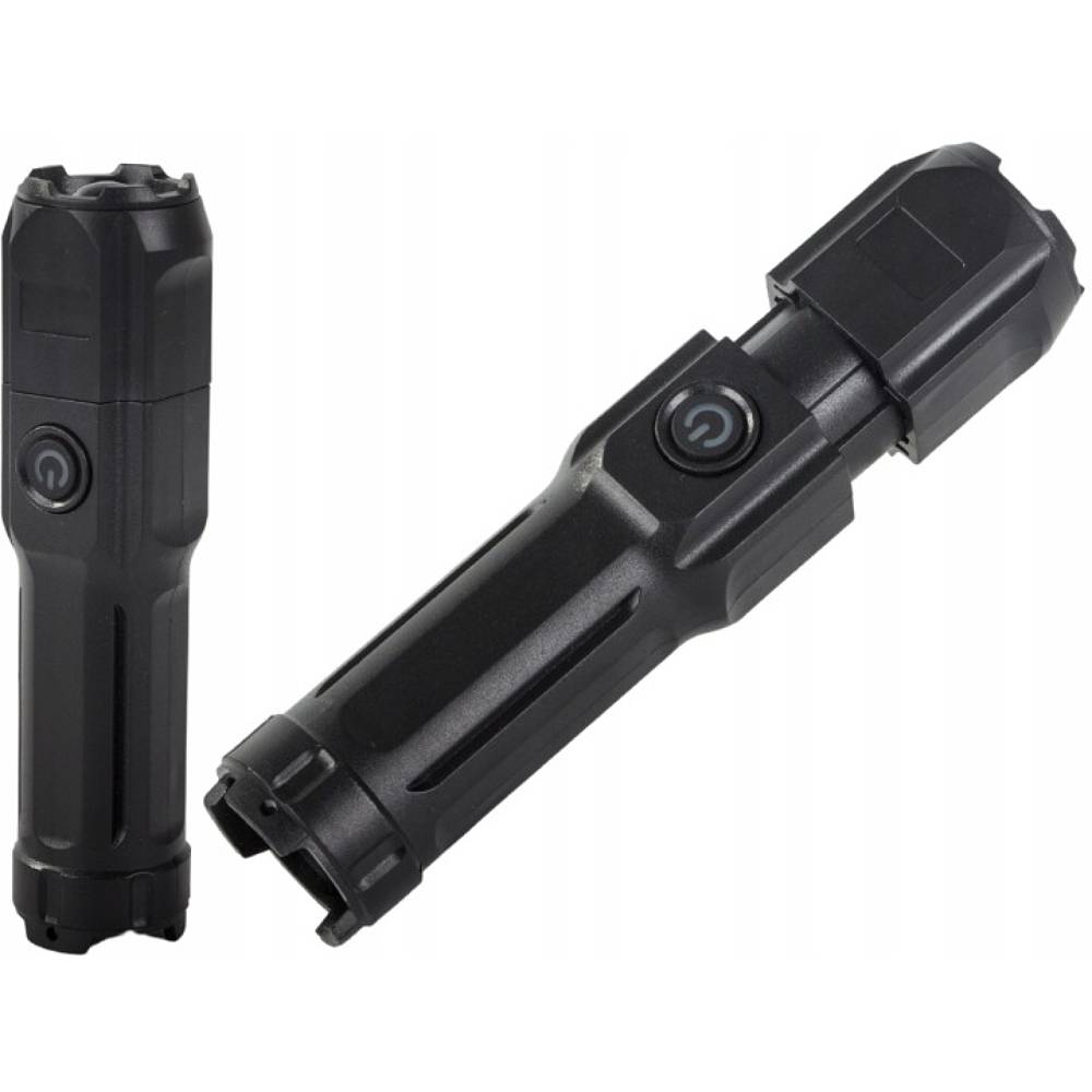 Latarka Akumulatorowa LED Zoom XPE Wojskowa