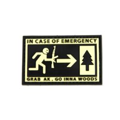 Plakietka PCV Emergency AK