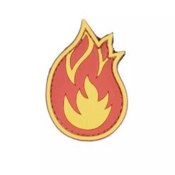 Plakietka PCV Flame