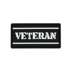 Plakietka Veteran Black Morale Patch z Rzepem