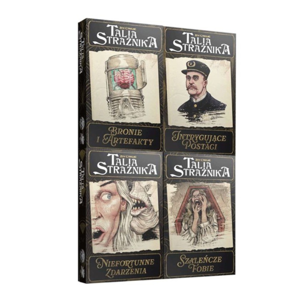 Zestaw Kart Zew Cthulhu - 4 Talie Strażnika