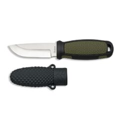 Nóż Albainox Olive_Black Łańcuszek 32666