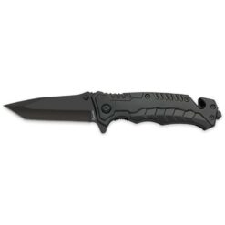 Nóż Składany Albainox Tactical Black 25341