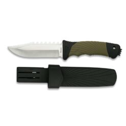 Nóż Taktyczny Albainox ABS Black_Olive 32341