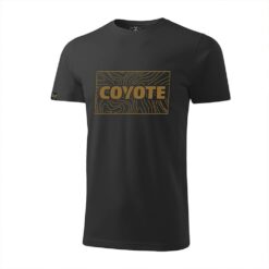 Koszulka Coyote Topo Map Black