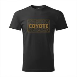 Koszulka Coyote Topo Map Black