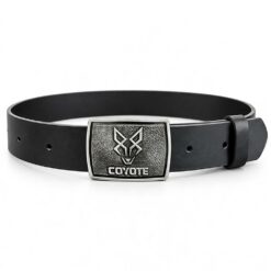 Pas Skórzany Coyote Official Czarny