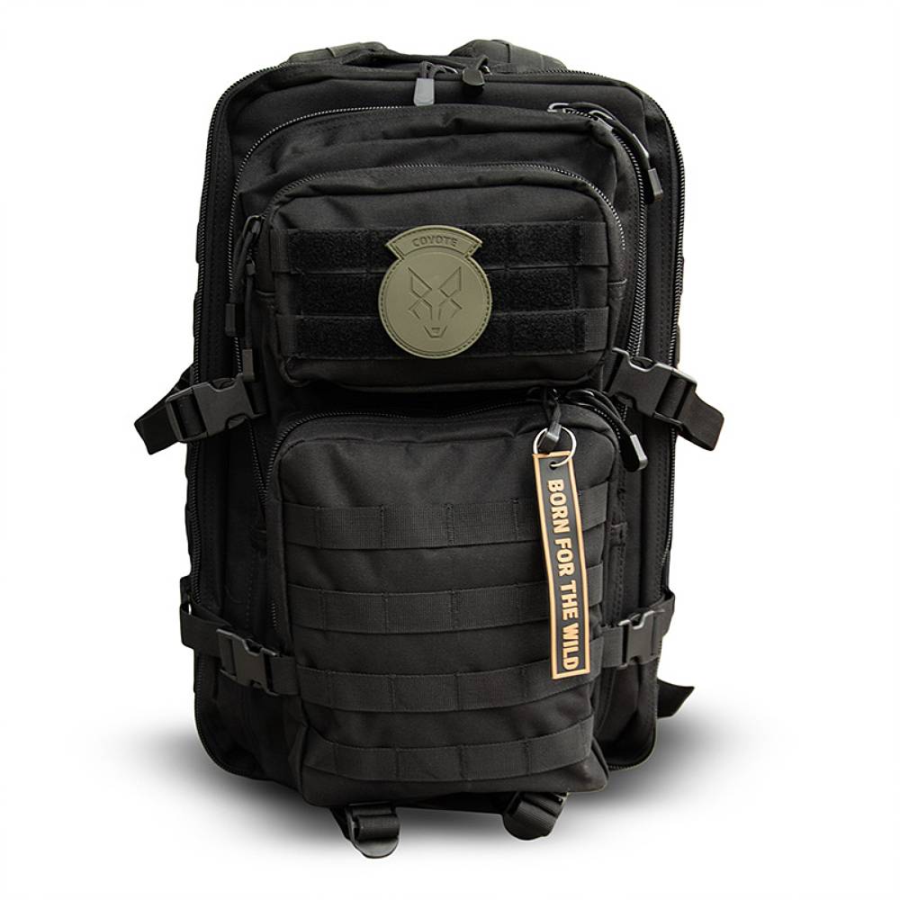 Plecak Turystyczny Coyote Tactical Backpack 38L Black Czarny