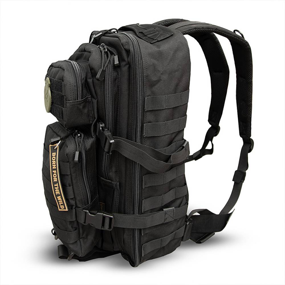 Plecak Turystyczny Coyote Tactical Backpack 38L Black Czarny