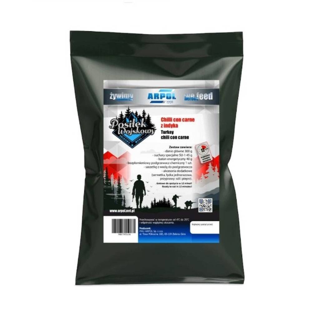 Posiłek Wojskowy nr5 Chilli Con Carne Indyk 300g
